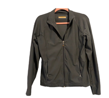 Load image into Gallery viewer, Lucy Deep Olive Green Stretchy Zip Up Jacket
