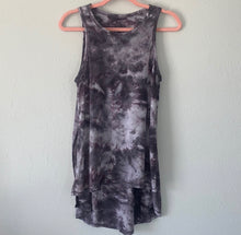 Load image into Gallery viewer, Lululemon Long For Length Tank Purple tie dye print
