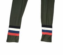 Load image into Gallery viewer, Fashion Nova | Olive Green Stripe Joggers

