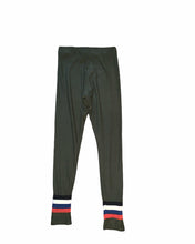 Load image into Gallery viewer, Fashion Nova | Olive Green Stripe Joggers
