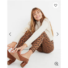 Load image into Gallery viewer, Madewell | Leopard Dot Skinny Jeans
