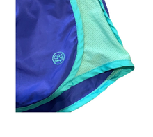Load image into Gallery viewer, Lauren James Blue &amp; Mint Athletic Shorts
