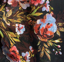 Load image into Gallery viewer, Kut From The Kloth Black Floral Button Up Blouse
