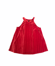 Load image into Gallery viewer, Torrid | RED VELVET PLEATED GODDESS TANK
