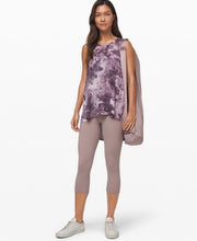 Load image into Gallery viewer, Lululemon Long For Length Tank Purple tie dye print
