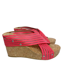 Load image into Gallery viewer, Lucky | Pink Miller Cork Wedge
