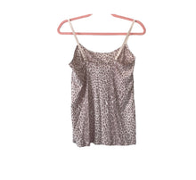 Load image into Gallery viewer, Vince Camuto Beige &amp; White Rose Gold Leopard Fitted Cami
