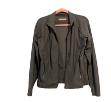 Load image into Gallery viewer, Lucy Deep Olive Green Stretchy Zip Up Jacket
