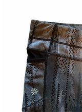 Load image into Gallery viewer, Athleta | Black &amp; Gray Cropped Leggings
