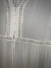 Load image into Gallery viewer, Torrid | Chiffon Lace Up Back Blouse
