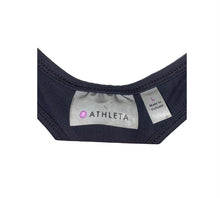 Load image into Gallery viewer, Athleta Charcoal Gray Peek Racerback Tank
