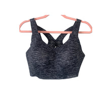 Load image into Gallery viewer, Victoria’s Secret Victoria Sport Black &amp; Gray Criss Cross Sports Bra
