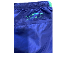 Load image into Gallery viewer, Lauren James Blue &amp; Mint Athletic Shorts
