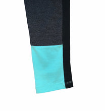 Load image into Gallery viewer, PINK | Mint Black &amp; Grey Yoga Leggings

