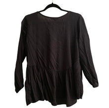 Load image into Gallery viewer, American Eagle | Embroidered Tassel Gauze Tunic Top
