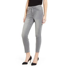 Load image into Gallery viewer, Sz 14 JEN7 BY 7 For All Mankind NWT Silver Grey High Waisted Ankle Skinny Jeans
