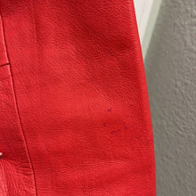Load image into Gallery viewer, Size 10 Spiegel Vintage Western Red Leather Jacket
