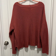 Load image into Gallery viewer, Size XXL Arizona Jean Co. Plus Dusty Rose Pink Oversized Sweater
