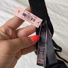 Load image into Gallery viewer, Size 32C Victoria’s Secret NWT Unlined Mesh Demi Bra Black &amp; Nude
