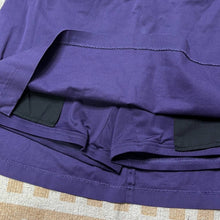 Load image into Gallery viewer, Size 6 Adidas Dark Purple Stretch Mini Skirt
