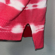 Load image into Gallery viewer, Size XXL Design History Red White Tie Dye Sweater
