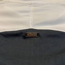 Load image into Gallery viewer, Medium Under Armour Black &amp; White Quarter Zip Pull Over Shirt
