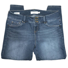 Load image into Gallery viewer, Sz 16 short Torrid Jeggings medium wash high rise high waisted skinny jeans (short)
