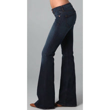 Load image into Gallery viewer, size 27 J Brand Babe Flare Leg Bell Bottom Stretch Jeans
