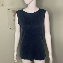 Load image into Gallery viewer, Large Eddie Bauer Dark Blue Colored Tank Top
