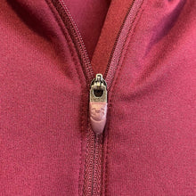 Load image into Gallery viewer, Small Under Armour Dark Magenta Quarter Zip Up Shirt
