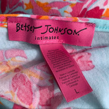 Load image into Gallery viewer, Betsey Johnson Intimates Blue &amp; Pink Floral
