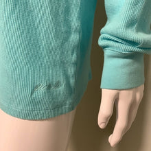 Load image into Gallery viewer, PINK Victoria’s Secret Waffle Knit Long Sleeve Over Sized Thermal Top
