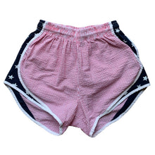 Load image into Gallery viewer, Size XS Lauren James Patriotic Seersucker Shorts
