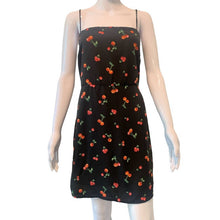 Load image into Gallery viewer, Size XL Lulus As If Black Cherry Print Mini Dress
