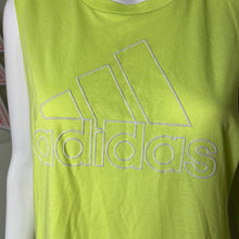 Load image into Gallery viewer, Size Large Adidas Neon Yellow Green Work Out Tank
