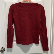 Load image into Gallery viewer, Small J. Crew Mercantile Red Crew Neck Wool Sweater Top
