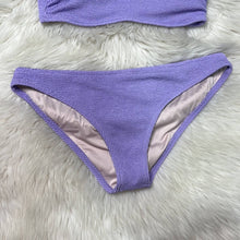 Load image into Gallery viewer, Shade &amp; Shore Lilac Purple 2 Piece Bikini Swim Suit
