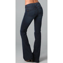 Load image into Gallery viewer, size 27 J Brand Babe Flare Leg Bell Bottom Stretch Jeans
