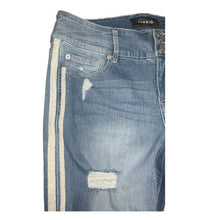 Load image into Gallery viewer, Size 16 Torrid SIDE STRIPE JEGGING - PREMIUM STRETCH LIGHT WASH
