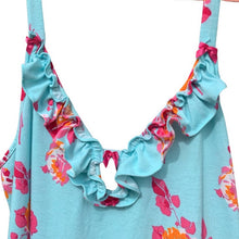 Load image into Gallery viewer, Betsey Johnson Intimates Blue &amp; Pink Floral
