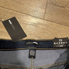 Load image into Gallery viewer, Size 15 Fashion Nova NWT Classic High Waist Skinny Jeans Dark Wash Denim
