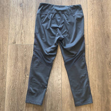 Load image into Gallery viewer, Zella Charcoal Gray Mesh Crop Leggings
