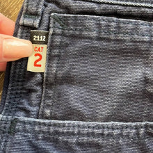 Load image into Gallery viewer, Size 40x34 Carhartt Mens Plus Size Navy Blue Utility Work Pants
