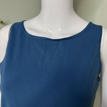 Load image into Gallery viewer, Medium Eddie Bauer Blue Stretchy Basic Tank Top
