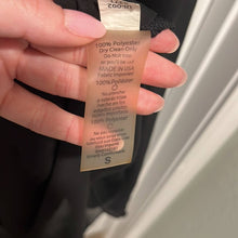 Load image into Gallery viewer, Small Lularoe Black Sheer Duster Overlay

