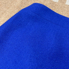 Load image into Gallery viewer, Size 8 J. Crew Blue Wool Pencil Skirt
