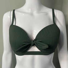 Load image into Gallery viewer, Size 36C Shade &amp; Shore Green Swim Suit Bikini Top
