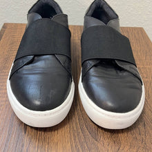 Load image into Gallery viewer, Size 10 Steve Madden Black Slip On Edison Sneakers
