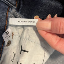 Load image into Gallery viewer, Size 12 Loft Petite Dark Wash Modern Skinny Jeans

