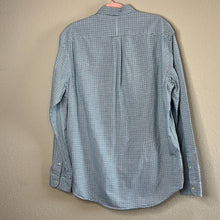 Load image into Gallery viewer, Large Ralph Lauren Men’s Navy Blue &amp; Green Printed Button Up Polo Shirt
